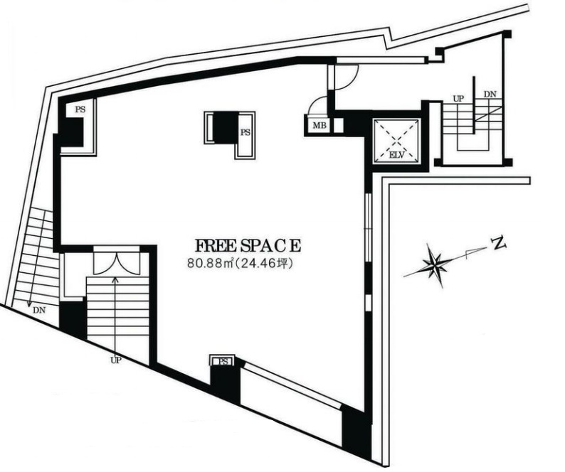 ★成約済★山手線【恵比寿駅】徒歩7分！！元ロティサリーチキン店のスケルトン物件！