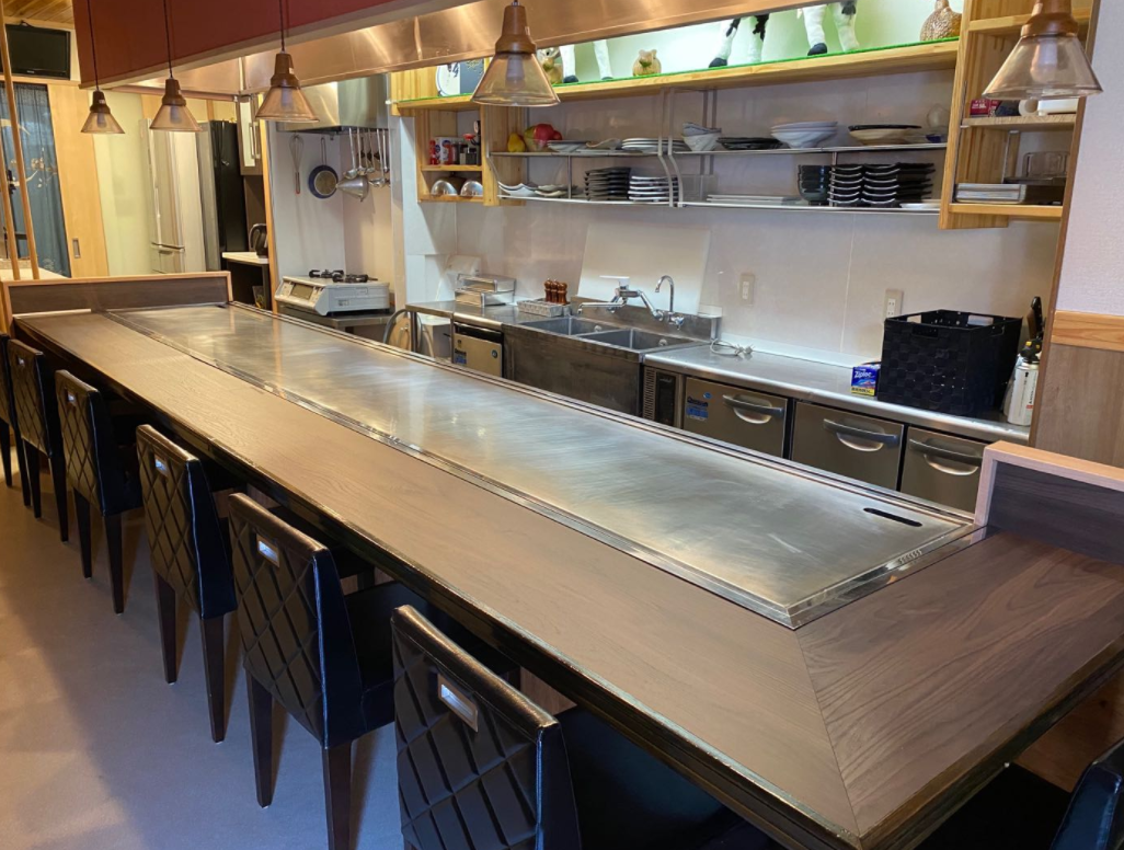 ★成約済★【萱島駅】路面・小坪/鉄板焼き屋さんの綺麗な居抜き！