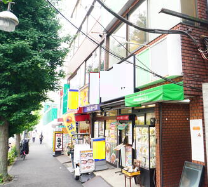【青葉台駅】徒歩2分/飲食店が多い通りに面してます！