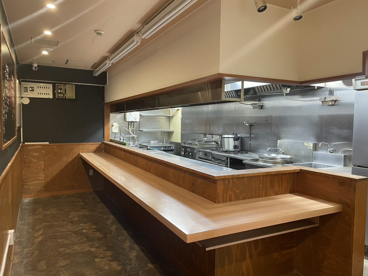 目黒線徒歩１分！パルム商店街で人通りも良好★路面ラーメン屋居抜き（パルム商店街/１F）