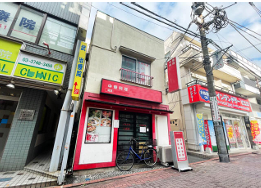 東急池上線【⻑原】徒歩2分！駅前商店街に⽴地！ 業種・時間制限無し！（長原ビル（仮））