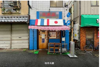 ⻄武新宿線 【⽥無】 徒歩3分！タイ料理屋の居抜き物件（⽥無町四丁⽬ビル）