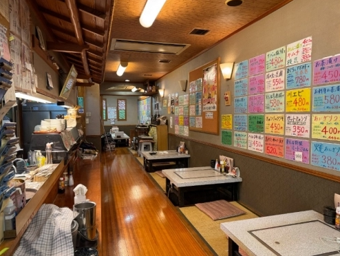 伊豆箱根鉄道大雄山線【和田河原駅】徒歩1分！鉄板居酒屋居抜き★お座敷＆カウンター造作あり（加藤ビル）